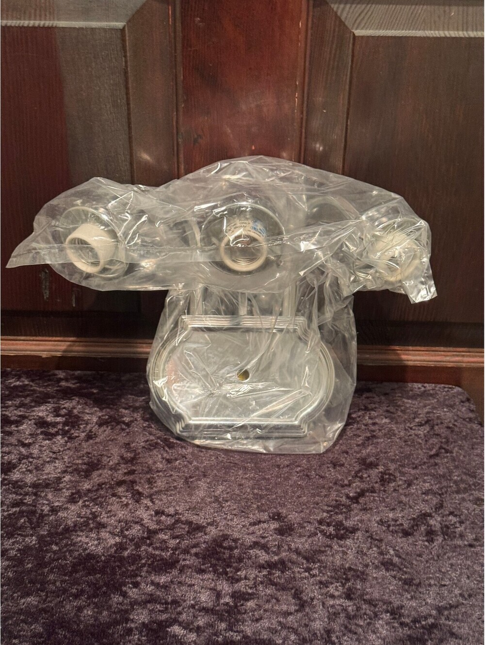 Vintage Style 3-Head Chrome Wall Mount Light Fixture